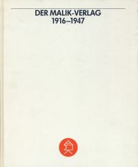 Hauberg, Der Malik-Verlag 1916 - 1947. (Umschlag)