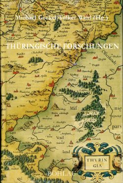 Gockel, Thüringische Forschungen. (Schutzumschlag)
