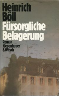 Böll, Fürsorgliche Belagerung. (Umschlag)
