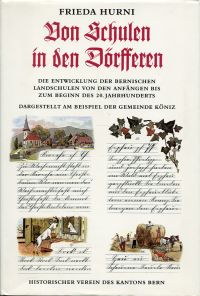 Hurni, Von Schulen in den Dörfferen. (Umschlag)