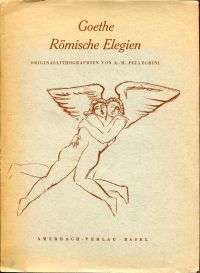 Goethe, Römische Elegien. (Umschlag)
