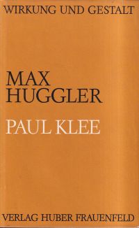Huggler, Paul Klee. (Umschlag)
