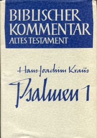 Kraus, Psalmen. (Umschlag)
