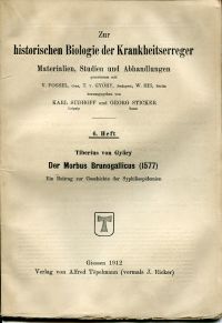 Györy, Der Morbus Brunogallicus, 1577. (Umschlag)