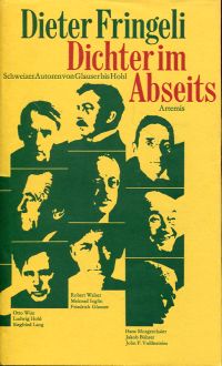 Fringeli, Dichter im Abseits. (Umschlag)