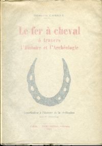 Carnat, Le fer à cheval à travers l'histoire et l'archéologie. (Umschlag)