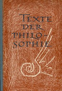 Hunger, Texte der Philosophie. Kommentar. (Umschlag)