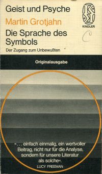 Grotjahn, Die Sprache des Symbols. (Umschlag)