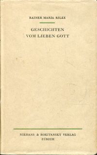 Rilke, Geschichten vom lieben Gott. (Umschlag)
