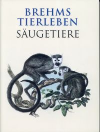 Brehm, Brehms Tierleben: Säugetiere. (Umschlag)