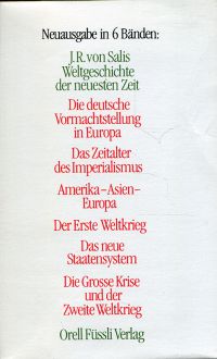 Salis, Weltgeschichte der neuesten Zeit. (Umschlag)