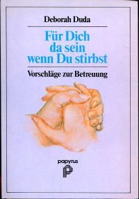 Duda, Für dich da sein, wenn du stirbst. (Umschlag)
