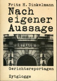 Dinkelmann, Nach eigener Aussage. (Umschlag)
