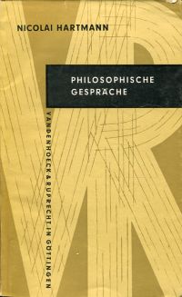 Hartmann, Philosophische Gespräche. (Umschlag)