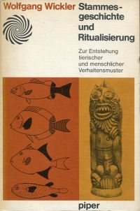 Wickler, Stammesgeschichte und Ritualisierung. (Umschlag)