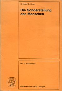 Hofer, Die Sonderstellung des Menschen. (Umschlag)