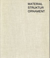 Dollinger, Material, Struktur, Ornament. (Umschlag)
