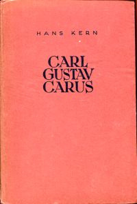 Kern, Carl Gustav Carus. (Umschlag)