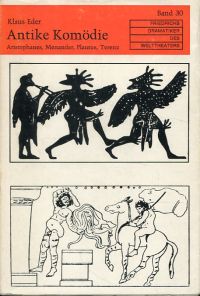 Eder, Antike Komödie. (Umschlag)