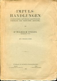 Stekel, Impulshandlungen. (Umschlag)