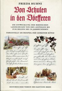 Hurni, Von Schulen in den Dörfferen. (Umschlag)