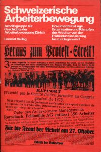 Schweizerische Arbeiterbewegung. (Umschlag)