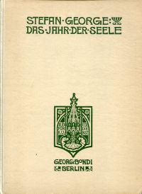 George, Das Jahr der Seele. (Umschlag)
