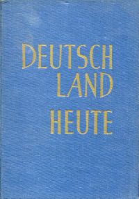 Deutschland heute. (Umschlag)