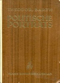Barth, Politische Porträts. (Umschlag)