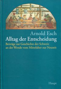 Esch, Alltag der Entscheidung. (Umschlag)