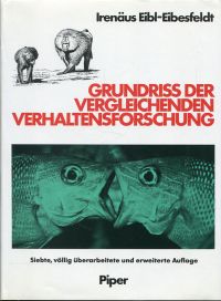 Eibl-Eibesfeldt, Grundriss der vergleichenden Verhaltensforschung. (Umschlag)