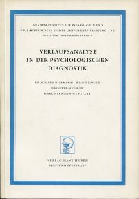 Hiltmann et al., Verlaufsanalyse (Umschlag)