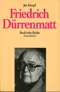 Knopf, Friedrich Dürrenmatt. (Umschlag)