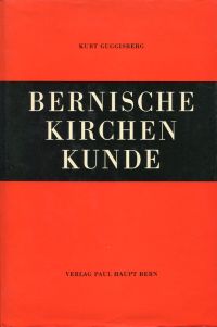 Guggisberg, Bernische Kirchenkunde. (Umschlag)