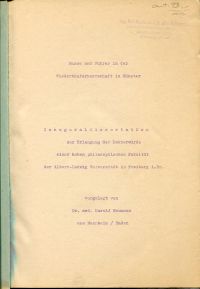 Neumann, Masse und Führer in der Wiedertäuferherrschaft in Münster. (Umschlag)