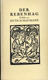 Schaumann, Der Rebenhag. (Umschlag)
