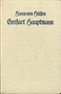 Hülsen, Gerhart Hauptmann. (Umschlag)