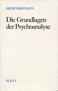 Hartmann, Die Grundlagen der Psychoanalyse. (Umschlag)