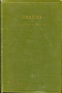 Niemann, Brahms. (Umschlag)