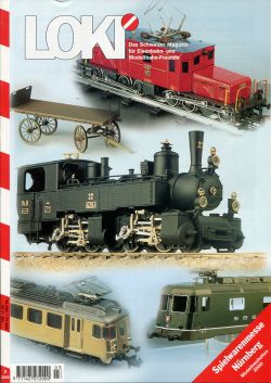 LOKI. Das Schweizer Magazin für Eisenbahn- und Modellbahnfreunde, 3 (2000) (Umschlag)