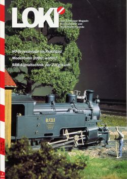 LOKI. Das Schweizer Magazin für Eisenbahn- und Modellbahnfreunde, 2 (2000) (Umschlag)