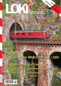 LOKI. Das Schweizer Magazin für Eisenbahn- und Modellbahnfreunde, 4 (2002) (Umschlag)