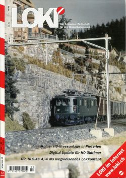 LOKI. Das Schweizer Magazin für Eisenbahn- und Modellbahnfreunde, 12 (2000) (Umschlag)