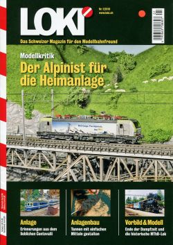 LOKI. Das Schweizer Magazin für Eisenbahn- und Modellbahnfreunde, 1 (2018) (Umschlag)
