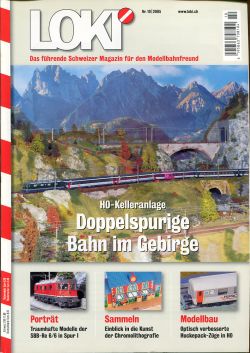 LOKI. Das Schweizer Magazin für Eisenbahn- und Modellbahnfreunde, 10 (2005) (Umschlag)