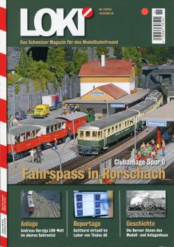 LOKI. Das Schweizer Magazin für Eisenbahn- und Modellbahnfreunde, 11 (2014) (Umschlag)