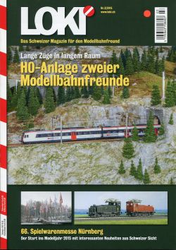 LOKI. Das Schweizer Magazin für Eisenbahn- und Modellbahnfreunde, 3 (2015) (Umschlag)