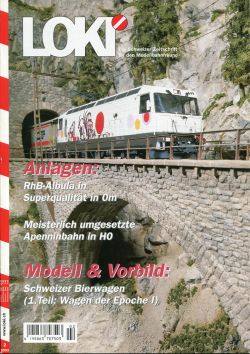 LOKI. Das Schweizer Magazin für Eisenbahn- und Modellbahnfreunde, 2 (2003) (Umschlag)