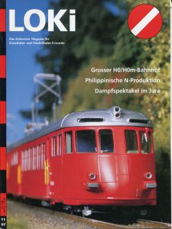 LOKI. Das Schweizer Magazin für Eisenbahn- und Modellbahnfreunde, 11 (1997) (Umschlag)