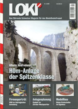 LOKI. Das Schweizer Magazin für Eisenbahn- und Modellbahnfreunde, 4 (2006) (Umschlag)
